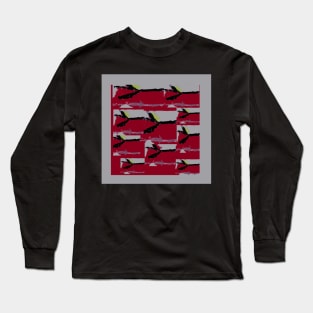 Barbed Wire and Dark Thoughts Long Sleeve T-Shirt